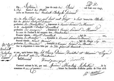 DINEUR Norbert Joseph