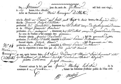 DISTAVE Marie Véronique