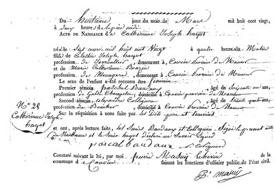 HAYOT Catherine Joseph
