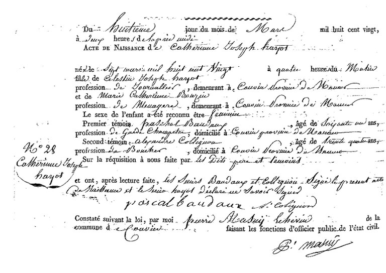 HAYOT Catherine Joseph