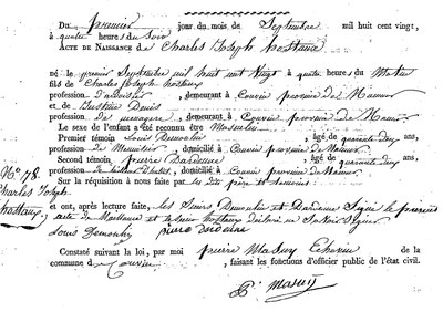 HOSTAUX Charles Joseph