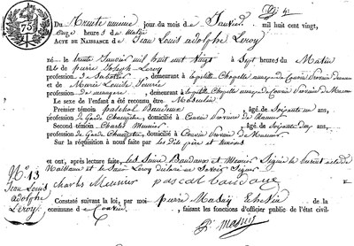 LEROY Jean Louis Adolphe