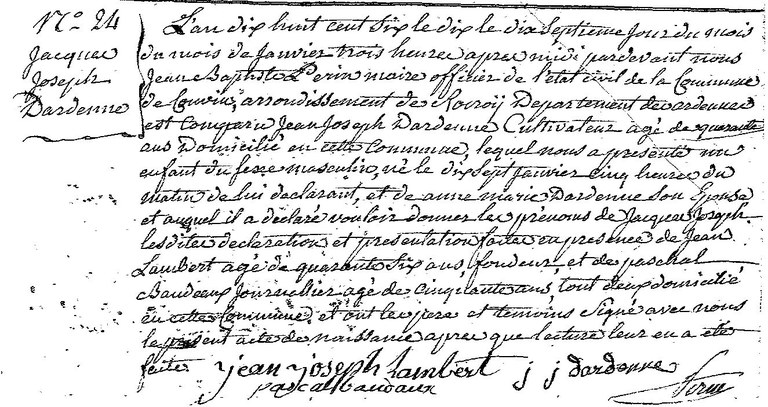DARDENNE Jacques Joseph