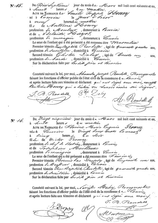 Actes 15 et 16