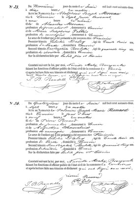 Actes 23 et 24