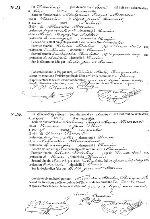 Actes 23 et 24