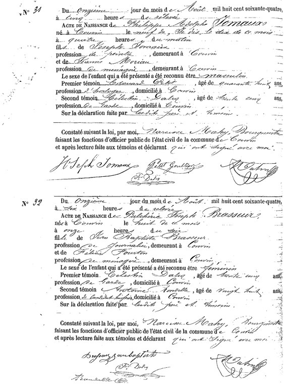 Actes 31 et 32