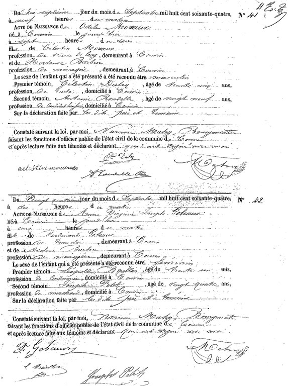 Actes 41 et 42