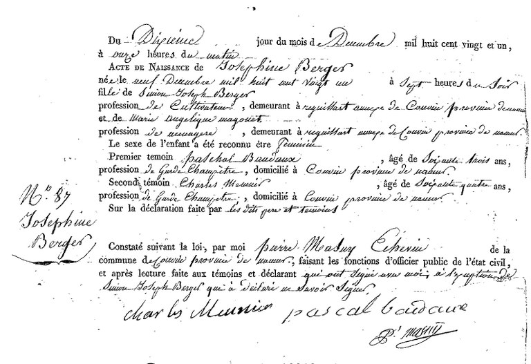 BERGER Joséphine