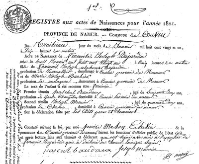 DUJARDIN François Joseph