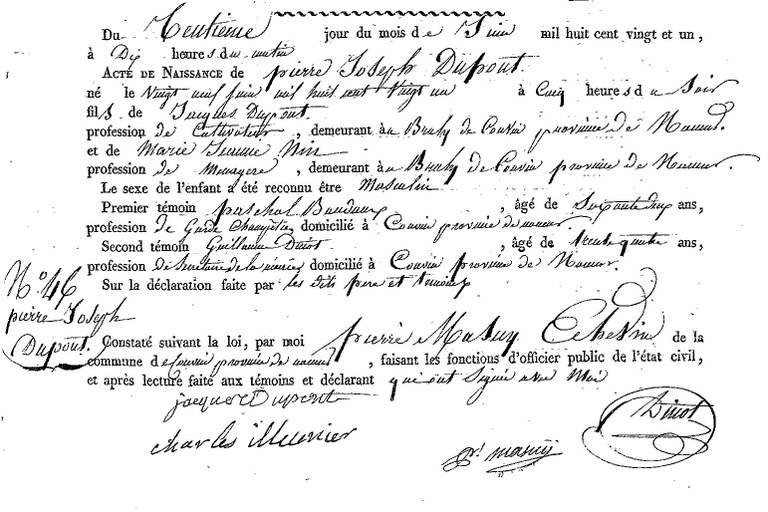 DUPONT Pierre Joseph
