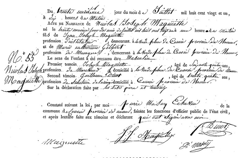 MAGNIETTE Nicolas Joseph