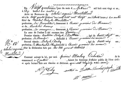 MARTELEUR Ulalie Eugénie