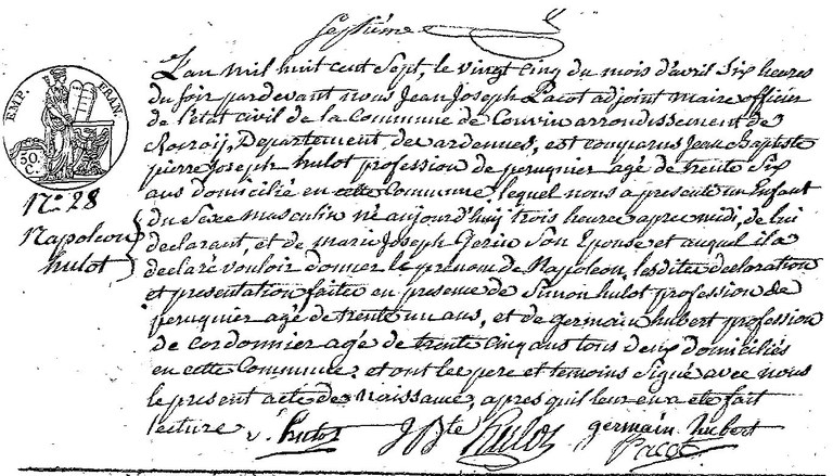HULOT Napoléon