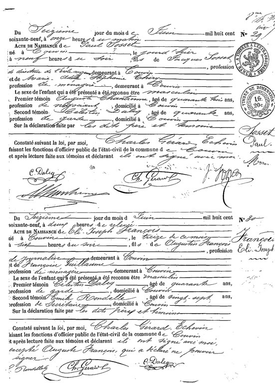 Actes 29 et 30