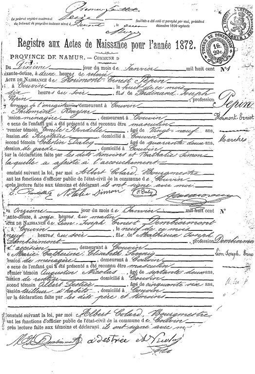 Actes 1 et 2