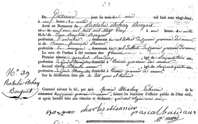 BORGUET Rosalie Isohay