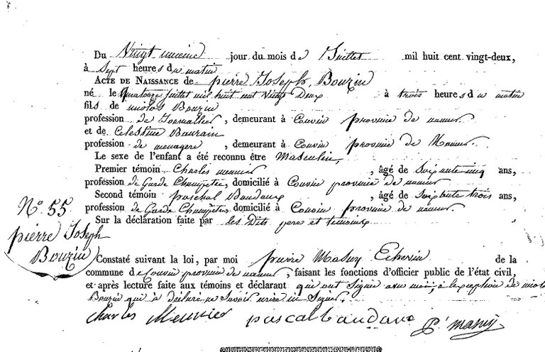 BOUZIN Pierre Joseph