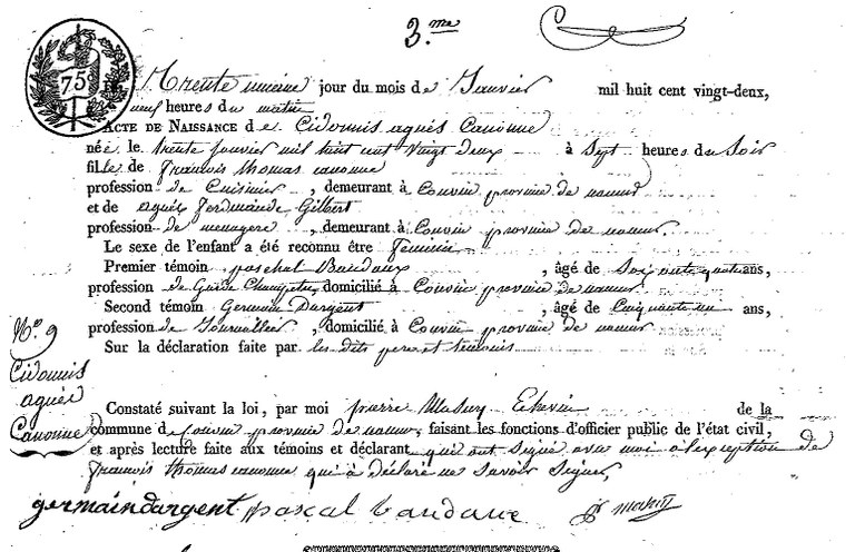 CANONNE Cidonnis Agnès