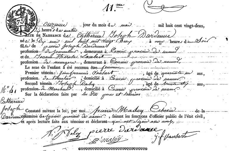 DARDENNE Catherine Joseph