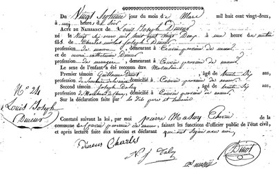 DINEUR Louis Joseph