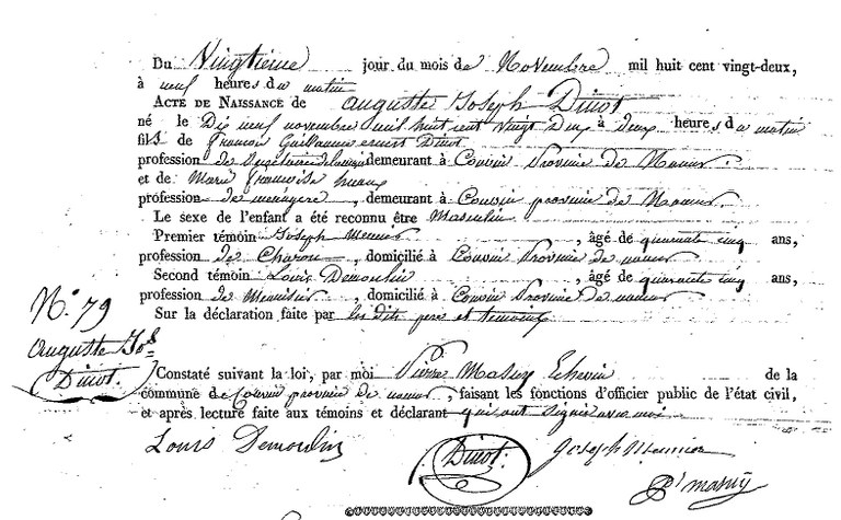 DINOT Auguste Joseph