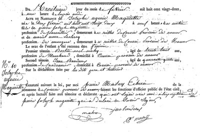 MAGNIETTE Josephe Eugénie
