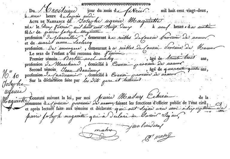 MAGNIETTE Josephe Eugénie