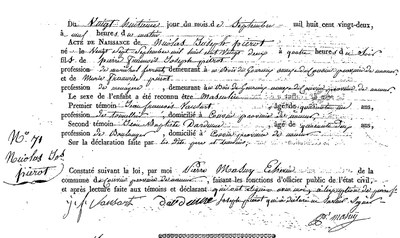 PIEROT Nicolas Joseph