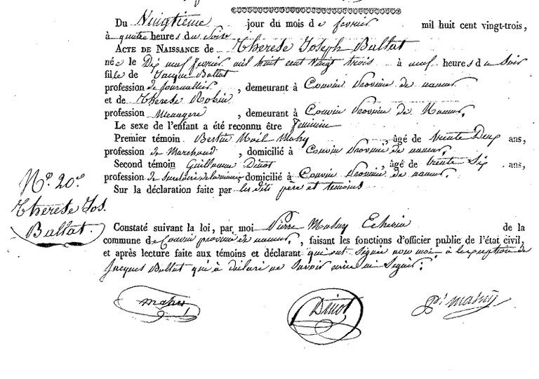 BALLAT Thérèse Joseph