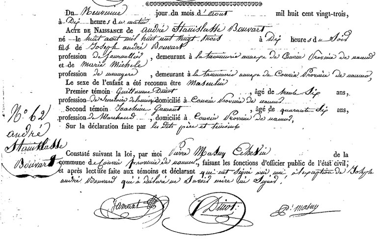 BOUVART André Stanislasse