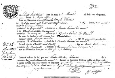 CHAVET Florence Joseph