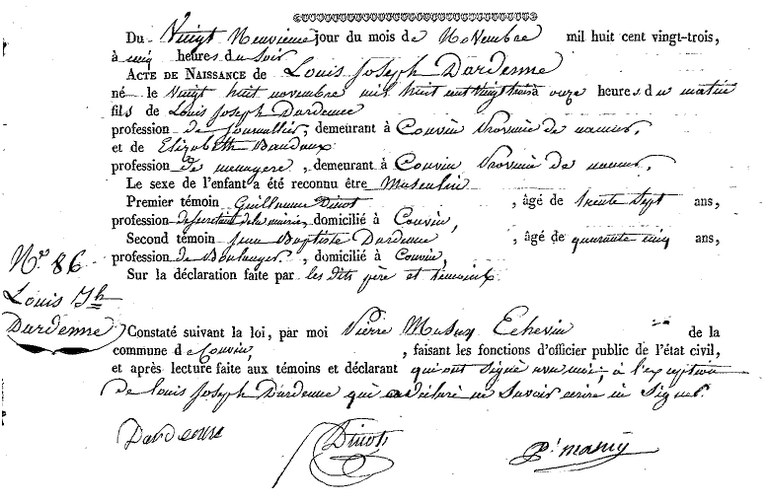 DARDENNE Louis Joseph