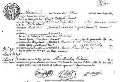 DENIS Louis Joseph