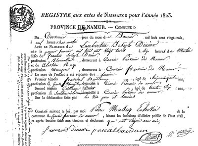 DINEUR Lambertine Joseph