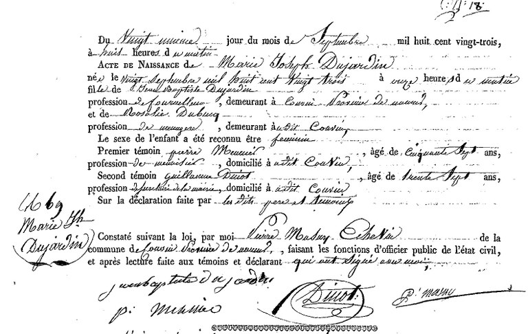 DUJARDIN Marie Joseph