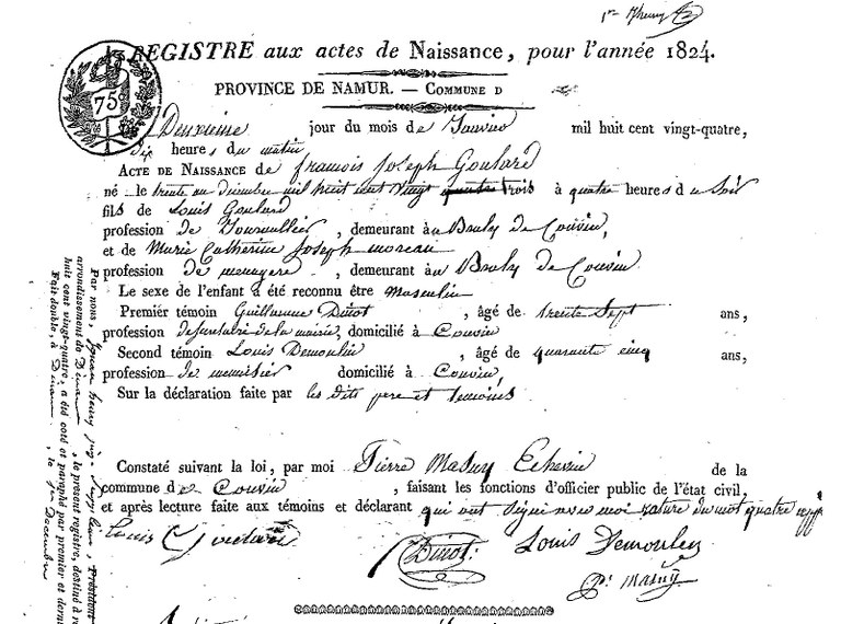 GOULARD François Joseph