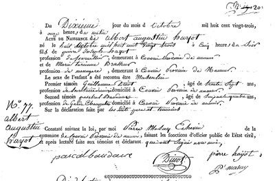 HAYOT Albert Augustin
