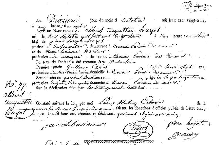 HAYOT Albert Augustin