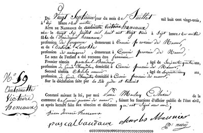 HENEAUX Antoinette Victoire