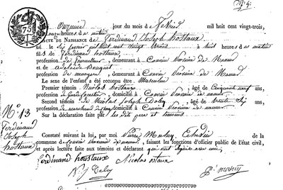 HOSTAUX Ferdinand Joseph