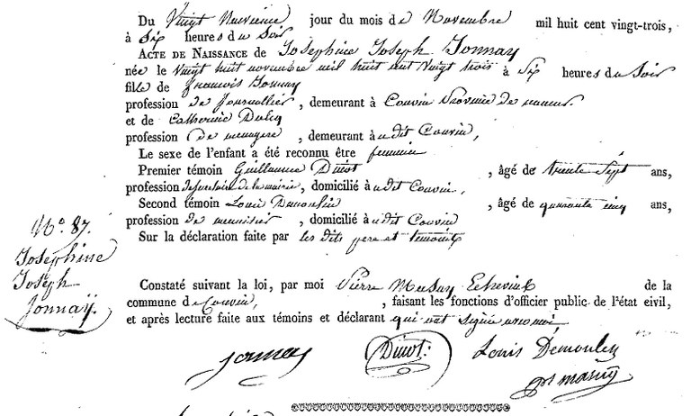 JONNAY Joséphine Joseph