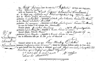 LORENDAUX Louis Eugéne Alexandre