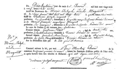 MAGONET Marie Joseph Adèle