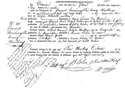 MAILLEUX François Herménegilde Henry