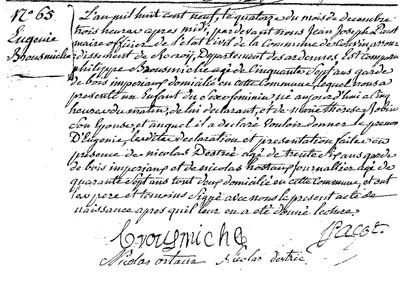 BROUSMICHE Eugénie