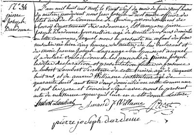 DARDENNE Pierre Joseph