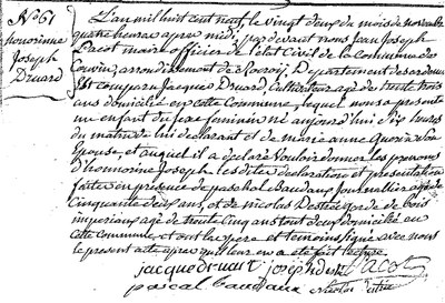DRUAR Honnorine Joseph