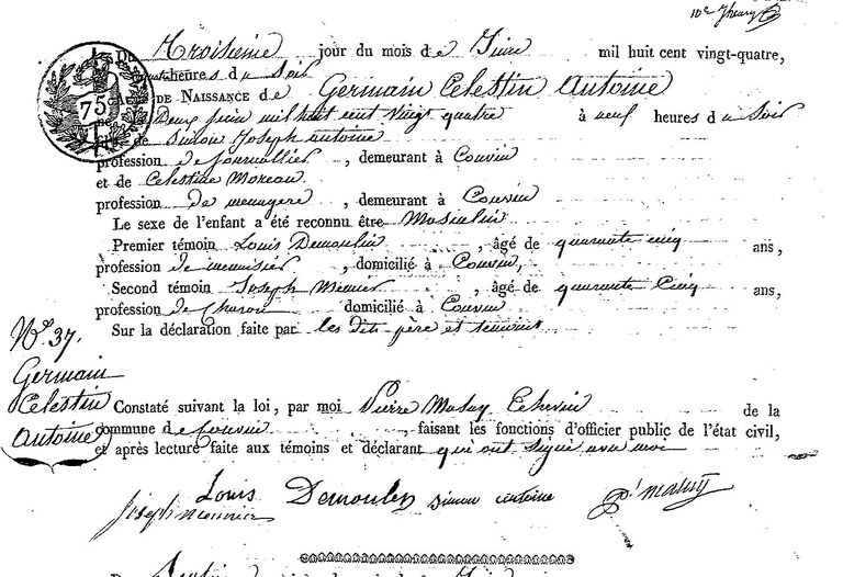 ANTOINE Germain Célestin