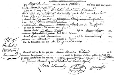 BOUVARD Rosalie Constance